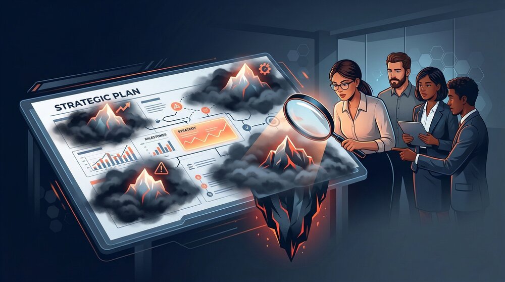 Blinde vlekken in je strategie: de risico's die je team mist